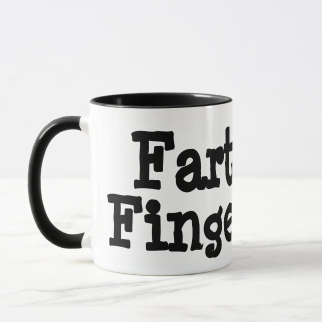 Farty Finger Mugg (Vänster)