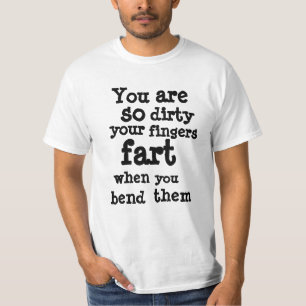 Farty Fingers-raden T Shirt
