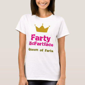 Farty McFartface - drottning av fisar T-shirt