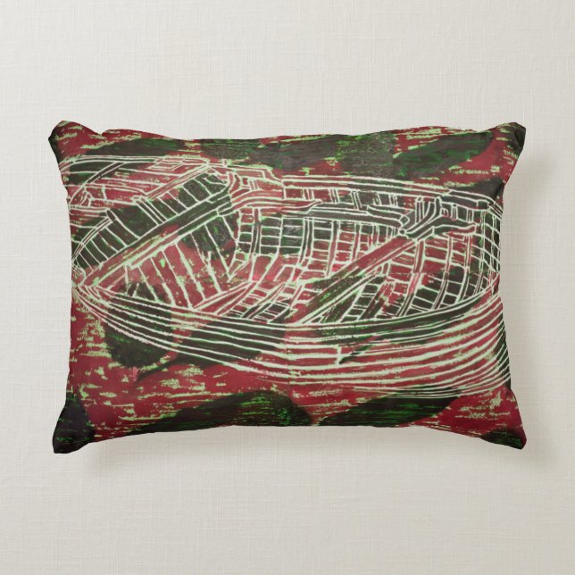 Fartyg 2007 prydnadskudde (Framsidan)