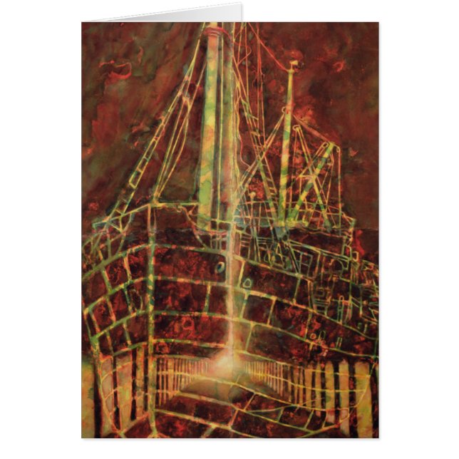 Fartyg 3 2006 hälsningskort (Framsidan)