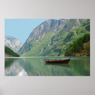 Fartyg av den Vikings affischen Poster