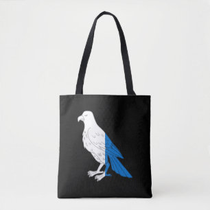 Fartyg av Falcon's Behålla Populace Badge Tote Tygkasse