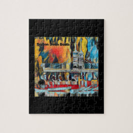 Fartyg för art décoBoston svan Pussel