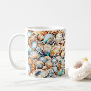 Fartyg för havsfiske efter bottenlevande marin kus kaffemugg