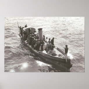 Fartyg för HMS-triumfpostering Poster