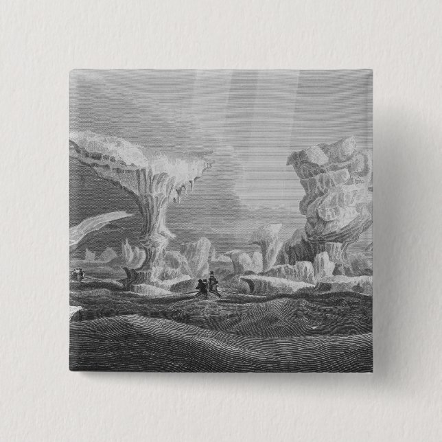 Fartyg i en dyning Amongst is, Augusti 24, 1826, Knapp (Framsida)