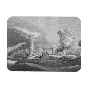 Fartyg i en dyning Amongst is, Augusti 24, 1826, Magnet