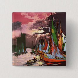 Fartyg i hamnen La Rochelle Art Knapp