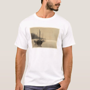 Fartyg i misten av Seitei Watanabe 1851 - 1918 Tee