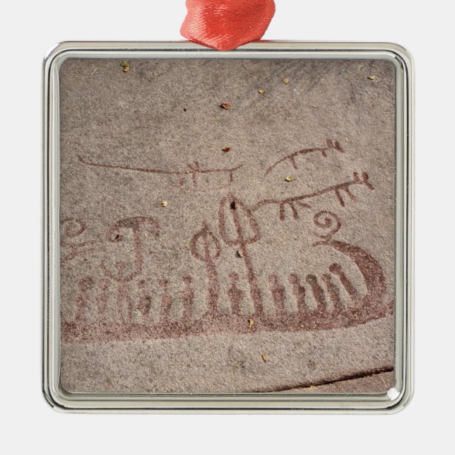 Fartyg Julgransprydnad Metall (Framsidan)