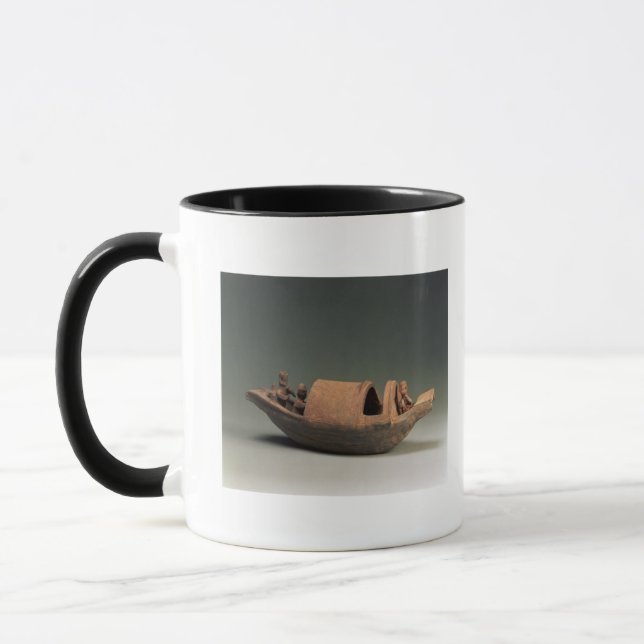Fartyg och besättning, gravartefact mugg (Vänster)