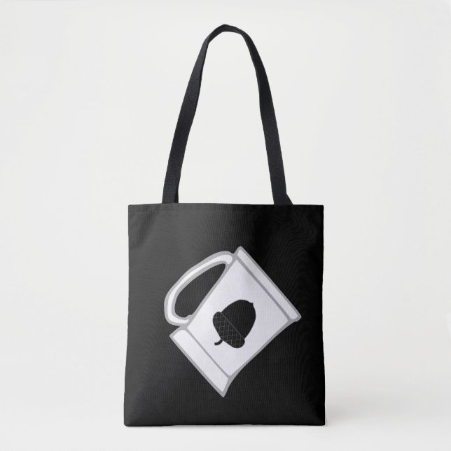 Fartyg över Mugmort Populace Badge Tote Bag Tygkasse (Framsida)
