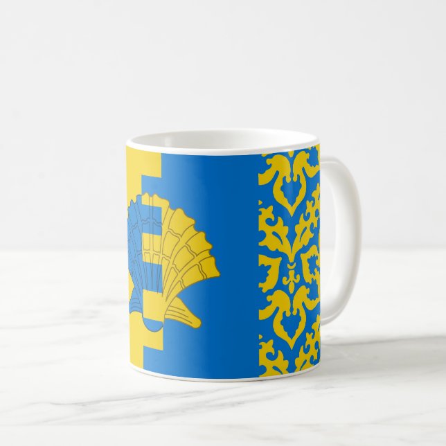 Fartyg över sjöfåglar Populace Badge Coffee Mugg (Framsida höger)