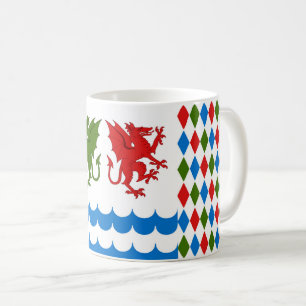 Fartyg på Dragons Bay Populace Badge Kaffemugg