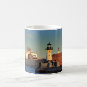 Fartyg på Lake Superior Paul R Tregurtha Kaffemugg