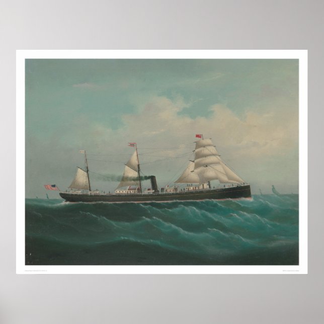 Fartyg- Rio de Janeiro-staden (1260) Poster (Framsidan)