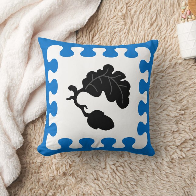 Fartyg tillhörande Darach Populace Badge Dekorativ Kudde (Filt)