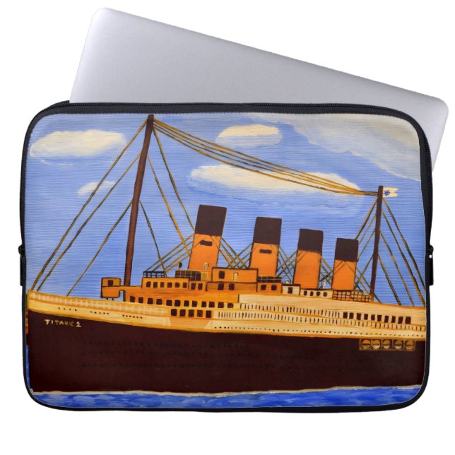 Fartyg Titanic  Laptop Fodral (Framsidan)