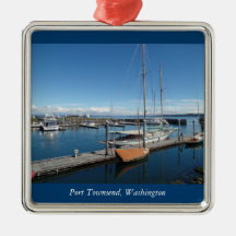 Fartyget för det portTownsend Washington hav