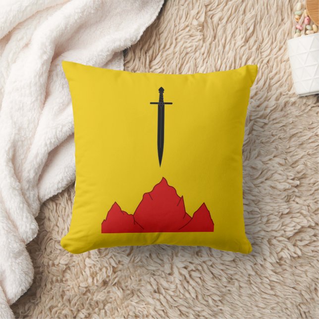 Fartyget Isenfir Populace Badge Kudde (Filt)