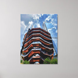 Fartyget New York City, NY, USA Canvastryck