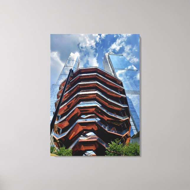 Fartyget New York City, NY, USA Canvastryck (Framsida)