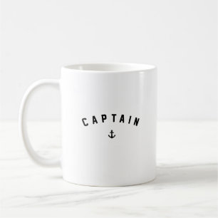 Fartygets kapten Retro Kaffemugg