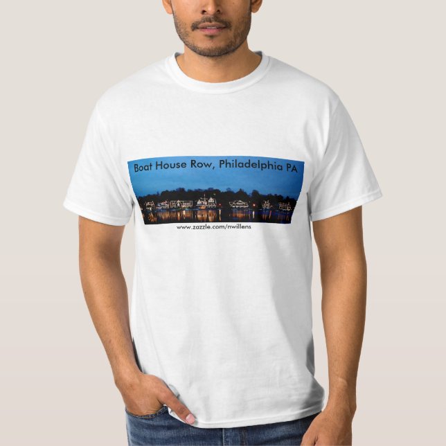 Fartyghuset ror, Philadelphia PA - dygn Tee (Framsida)