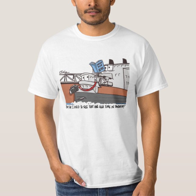 Fartygiakttagareiakttagare T Shirt (Framsida)
