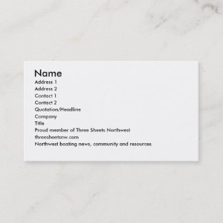 fartygkort visitkort