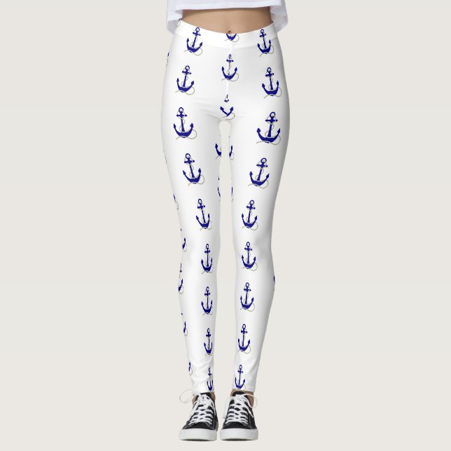 Fartygsankare Leggings (Framsida)