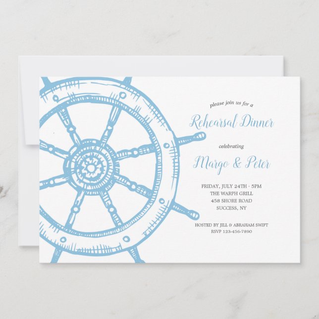 Fartygsroder Inbjudningar (Framsida)