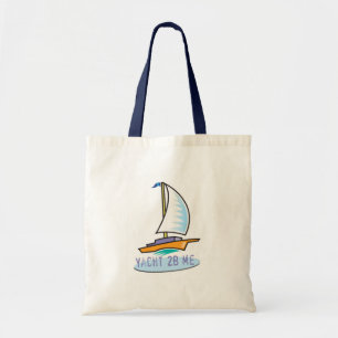 Fartygtotot för yacht 2B Me™_Logo hänger lös Tygkasse