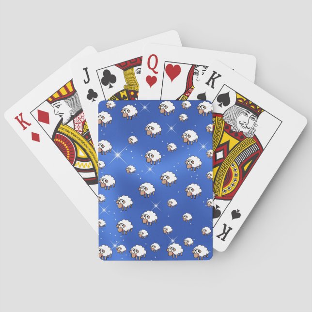 Fåruppspelningskortsdäck Casinokort (Baksidan)