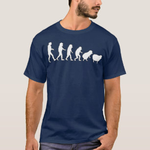 Fårutveckling hos människa till får väcker upp får t shirt