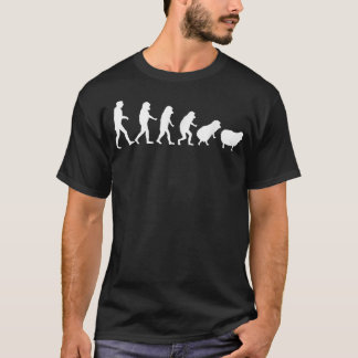 Fårutveckling hos människa till får väcker upp får t shirt