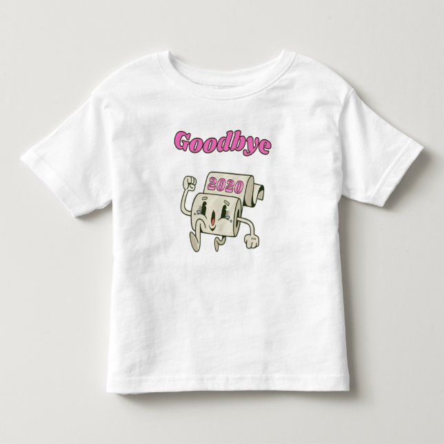Farväl 2020 - Det är äntligen över T Shirt (Framsida)