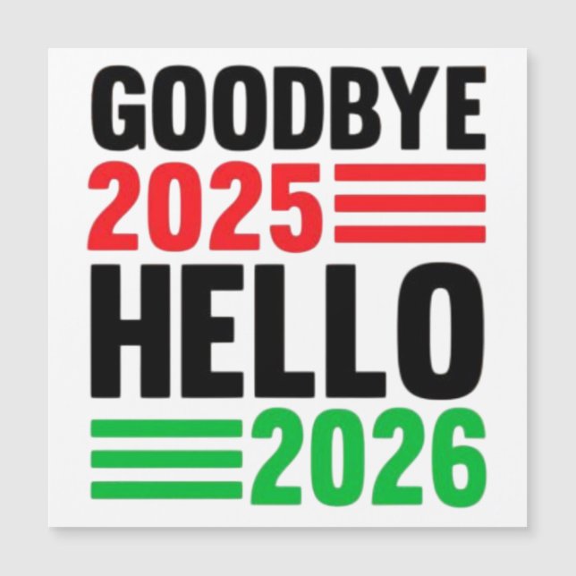 Farväl 2025 Hej 2026 – Vi firar en ny stjärna (Framsida)
