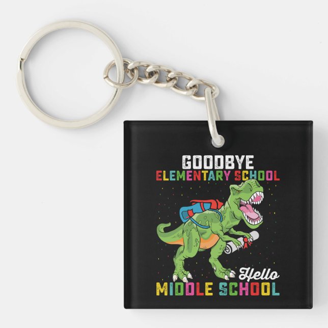 Farväl grundskola, hej mellanstadiet T Rex (Framsidan)