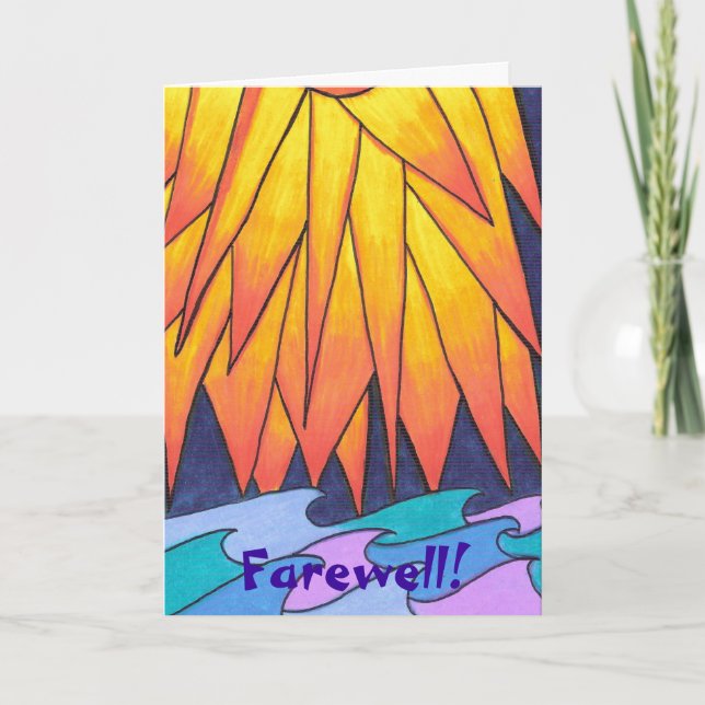 Farväl! Kort (Framsida)