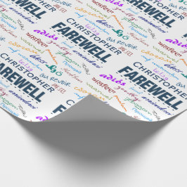 Farväl, Lämna då Presentpapper