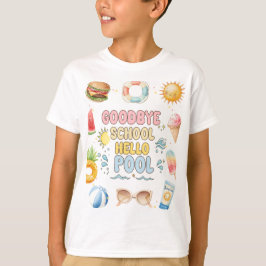 Farväl skola, Hej sommar, Slutet för skolan T Shirt