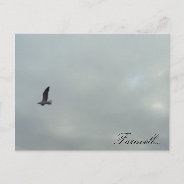Farväl... Vykort (Framsida)