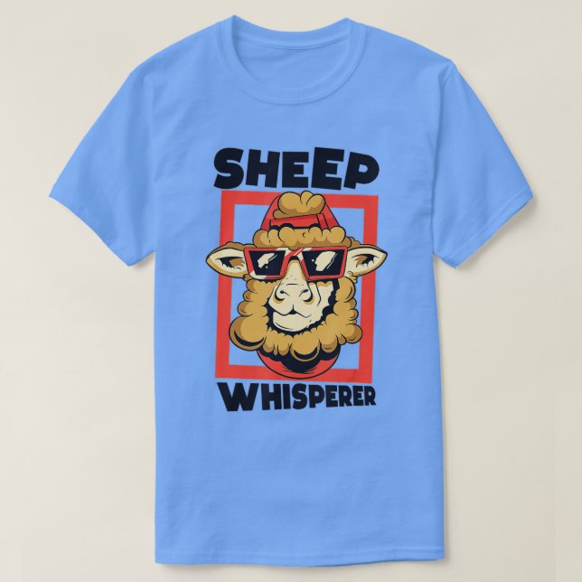 Fårvitling, fåruppfödning t shirt (Design framsida)