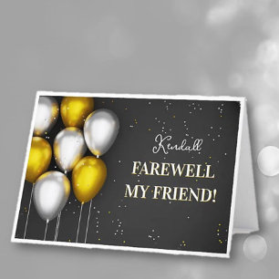 Farwell Friend Greeting Card Kort