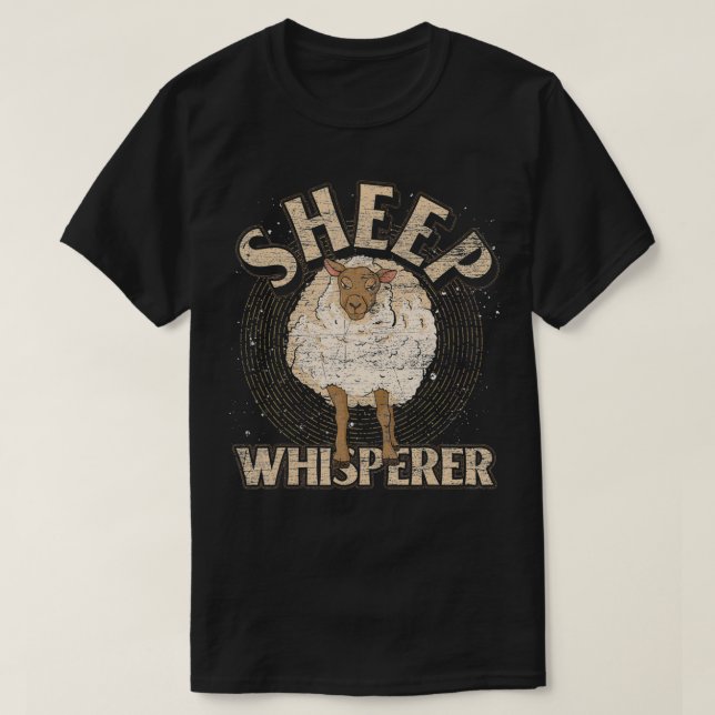 FårWhisperer Farm Animal Lover Farmer Funny T Shirt (Design framsida)
