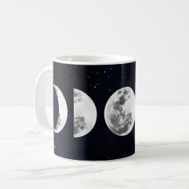 Fas i Måne Galaxy Kaffemugg