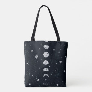 Fas i måne Tote Bag Tygkasse