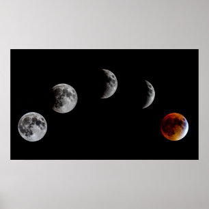 Fas i Toppen Blood Måne Poster